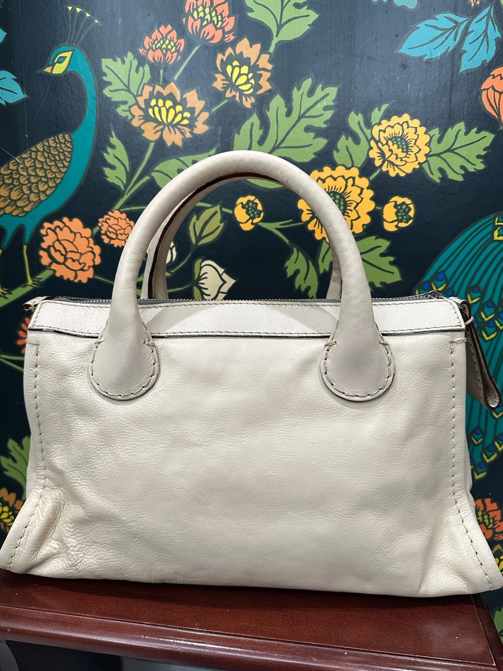 Chloé Edith Leather Satchel Cream | Phoebe Philo Era - Picture 8 of 15